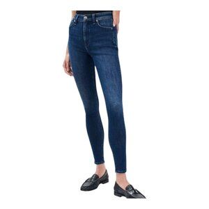 Rag & Bone Nina High Rise Ankle Skinny Jeans Dark Wash (Viola) Women's Size 27